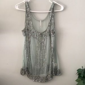 Beaded Tank Top